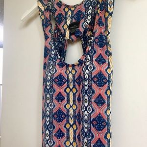 Open Back Maxi Dress